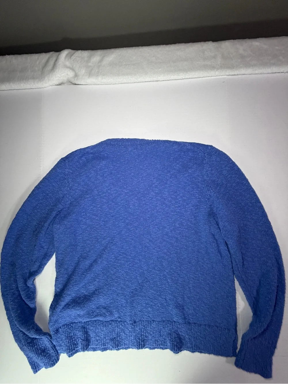 J. Crew Women's Blue V-Neck Sweater